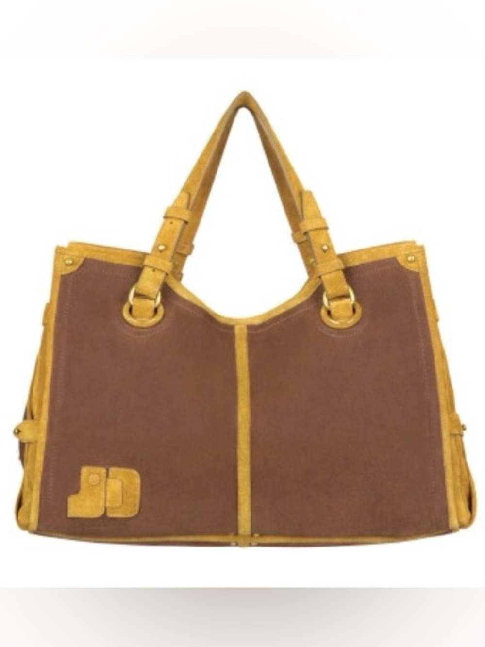 Jerome Dreyfuss Raoul Brown Suede Satchel